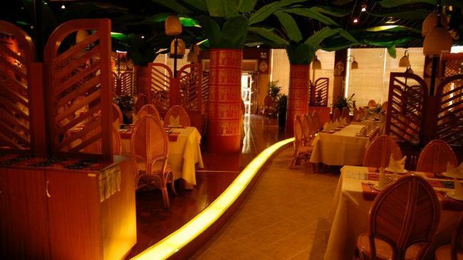 King Land Hotel Jinghong Restaurante foto